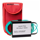 Bobine amorce LC LC 300m - OM4 livré dans une pochette souple